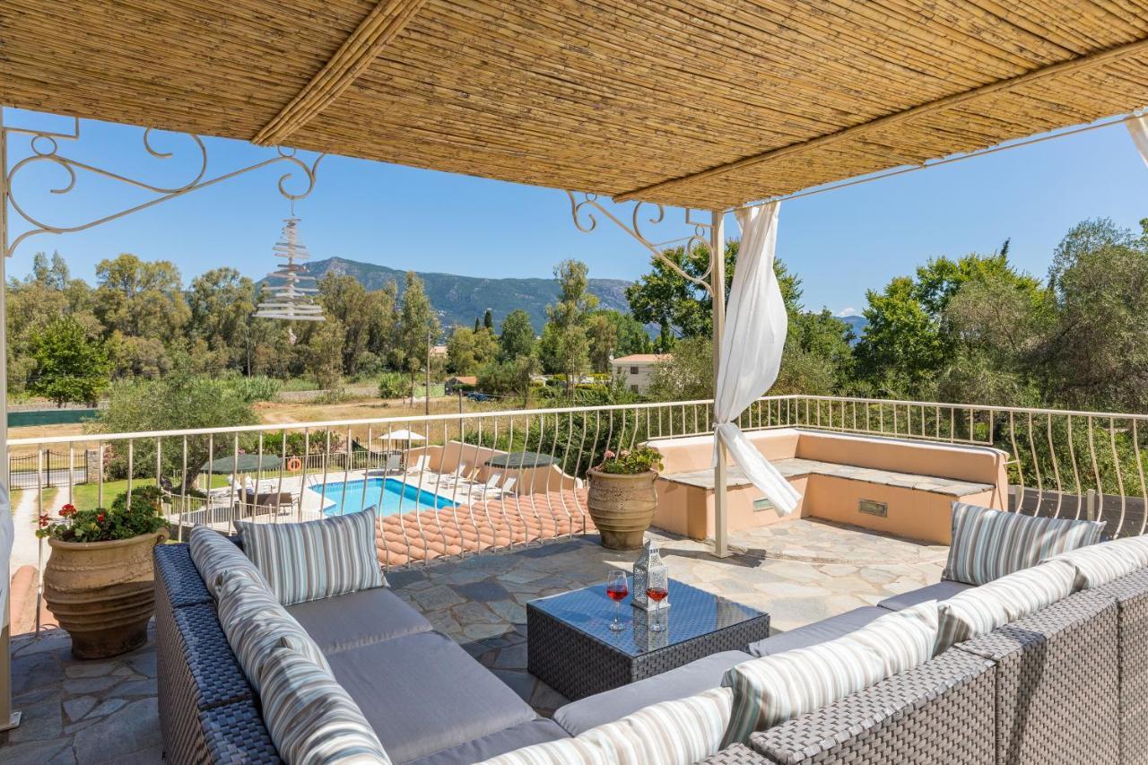 Villa St Nicholas House With Private Heated Pool Dassia (Corfu) Exterior photo
