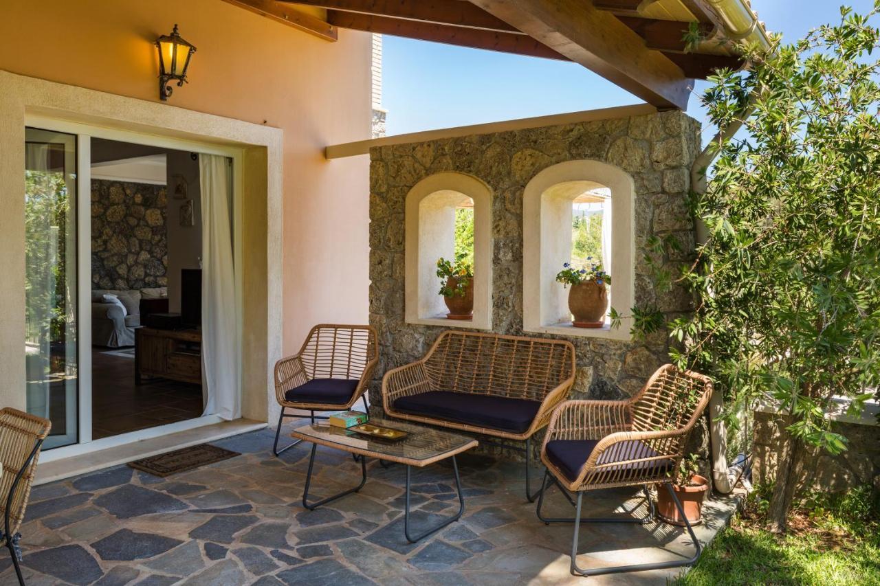 Villa St Nicholas House With Private Heated Pool Dassia (Corfu) Exterior photo