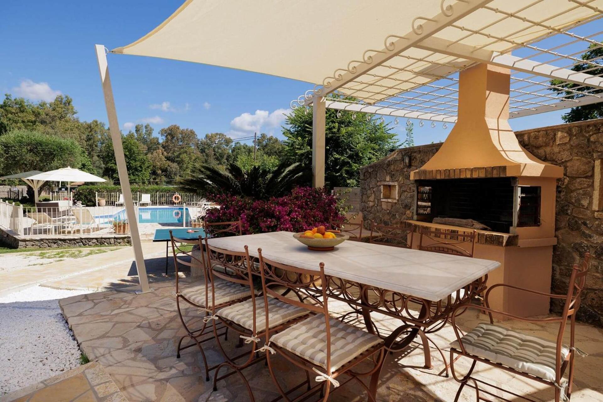 Villa St Nicholas House With Private Heated Pool Dassia (Corfu) Exterior photo
