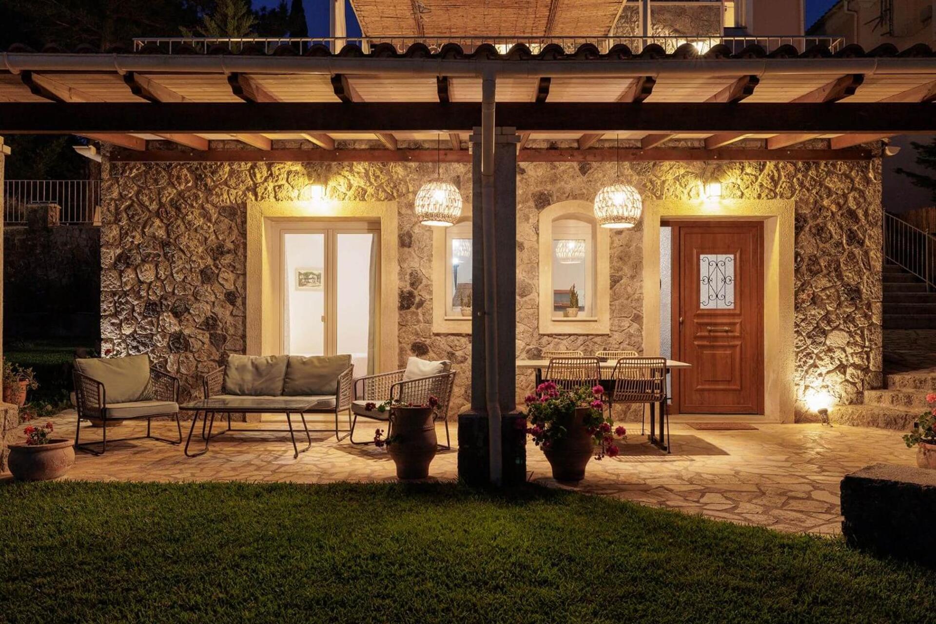 Villa St Nicholas House With Private Heated Pool Dassia (Corfu) Exterior photo