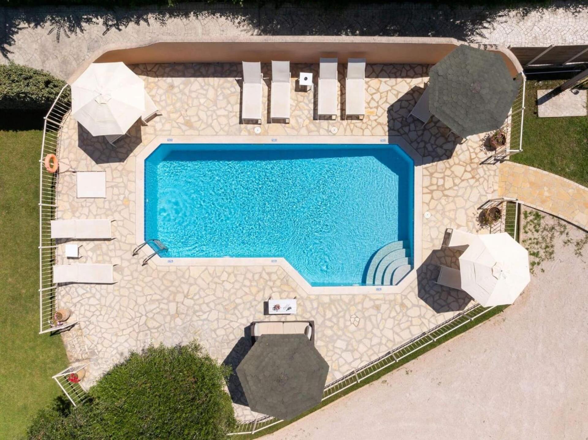 Villa St Nicholas House With Private Heated Pool Dassia (Corfu) Exterior photo